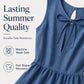 Mini-robe décontractée sans manches avec ourlet à volants pour femme