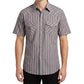 🔥Aujourd’hui -50 % ! 🚗Chemise homme à manches courtes à rayures, coupe classique