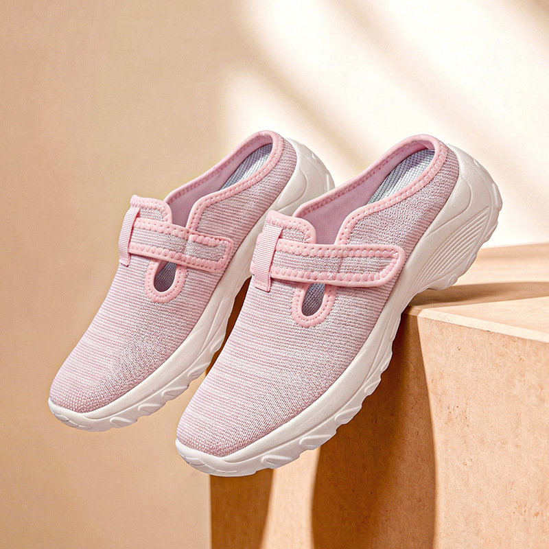 👟 50% DE RÉDUCTION ! 🚶‍♀️ Chaussures Marche Confort Lift Femme – PU + EVA – Semelle Plateforme Amortissante & Slip-On for Quotidien & Voyage