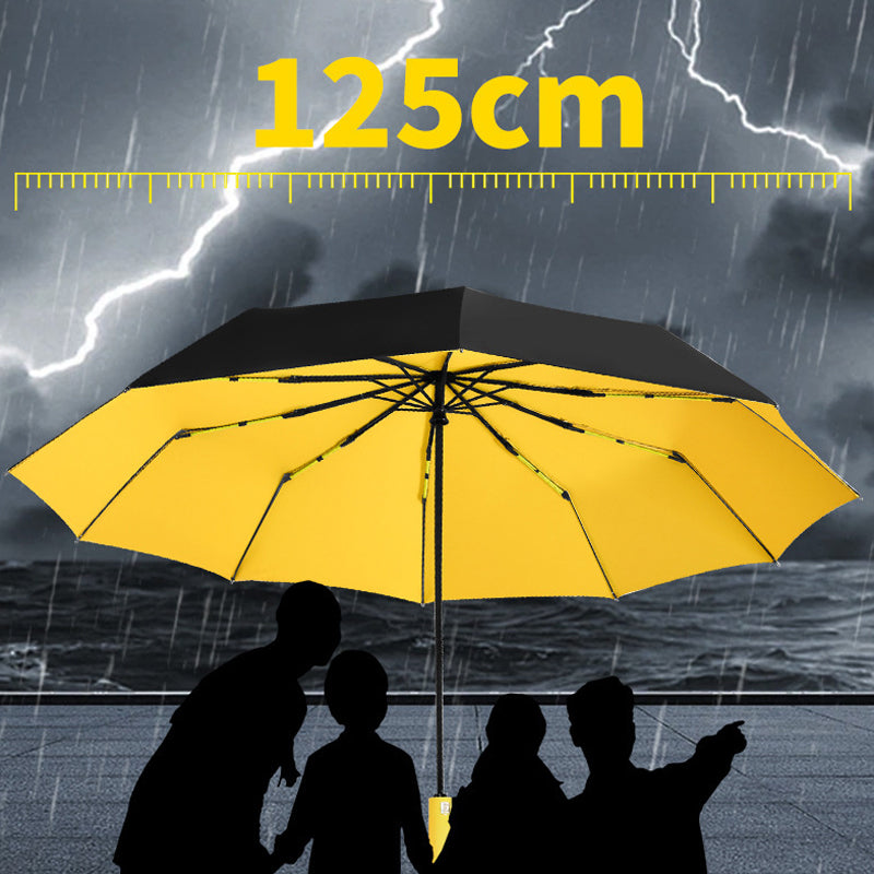 ☂️ 50% DE RÉDUCTION ! 🌧️ Grand Parapluie Automatique Soleil & Pluie – Acier + Vinyle – Ø 125 cm & UPF 50+ & Double Nervures for Famille & Pendulaires