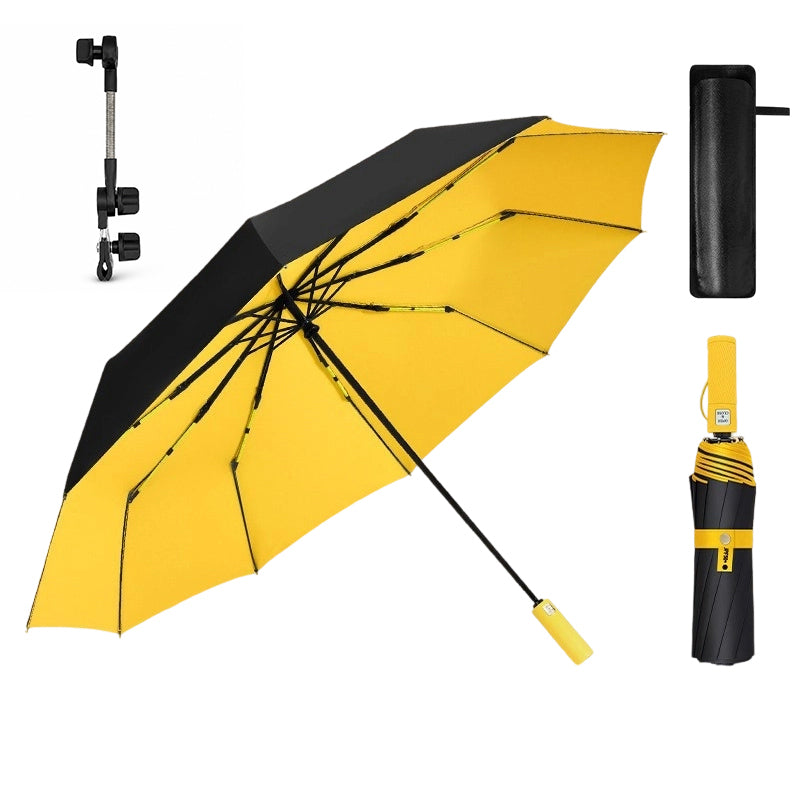 ☂️ 50% DE RÉDUCTION ! 🌧️ Grand Parapluie Automatique Soleil & Pluie – Acier + Vinyle – Ø 125 cm & UPF 50+ & Double Nervures for Famille & Pendulaires