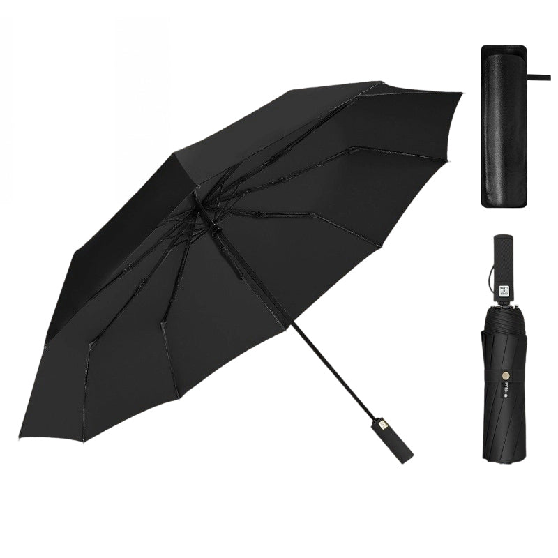 ☂️ 50% DE RÉDUCTION ! 🌧️ Grand Parapluie Automatique Soleil & Pluie – Acier + Vinyle – Ø 125 cm & UPF 50+ & Double Nervures for Famille & Pendulaires