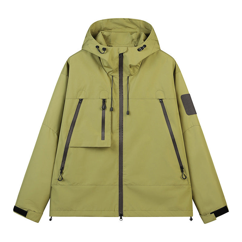 🌧️Veste hardshell unisexe – protection anti-tempête professionnelle à trois couches, coupe-vent et respirante – paiement à la livraison 💪