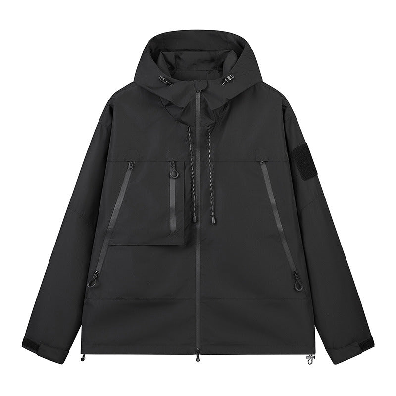 🌧️Veste hardshell unisexe – protection anti-tempête professionnelle à trois couches, coupe-vent et respirante – paiement à la livraison 💪