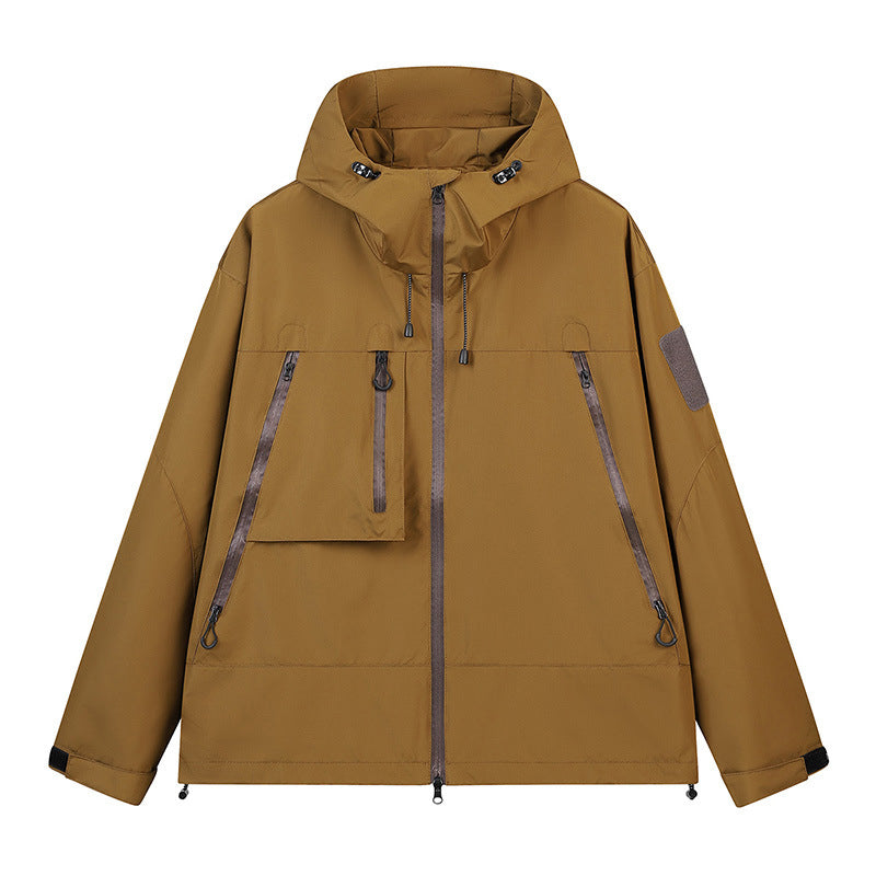 🌧️Veste hardshell unisexe – protection anti-tempête professionnelle à trois couches, coupe-vent et respirante – paiement à la livraison 💪