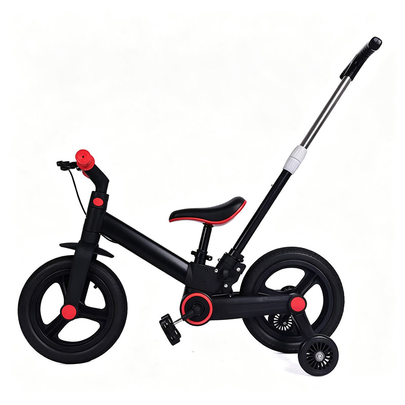 🚴👶 -50% ! 🎠 Tricycle Évolutif 4-en-1 pour Enfants – Acier Carbone – Vélo Équilibre + Poussette & Poignée Parentale pour 6+ Ans