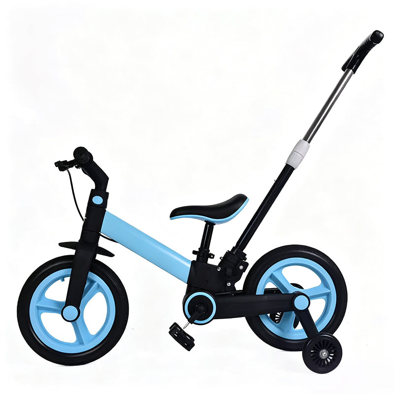 🚴👶 -50% ! 🎠 Tricycle Évolutif 4-en-1 pour Enfants – Acier Carbone – Vélo Équilibre + Poussette & Poignée Parentale pour 6+ Ans