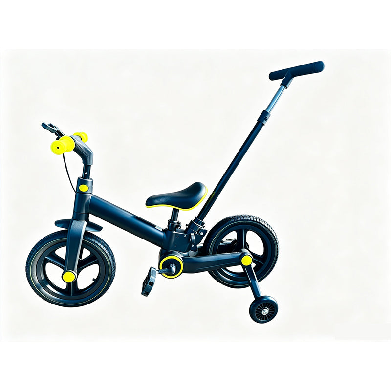 🚴👶 -50% ! 🎠 Tricycle Évolutif 4-en-1 pour Enfants – Acier Carbone – Vélo Équilibre + Poussette & Poignée Parentale pour 6+ Ans