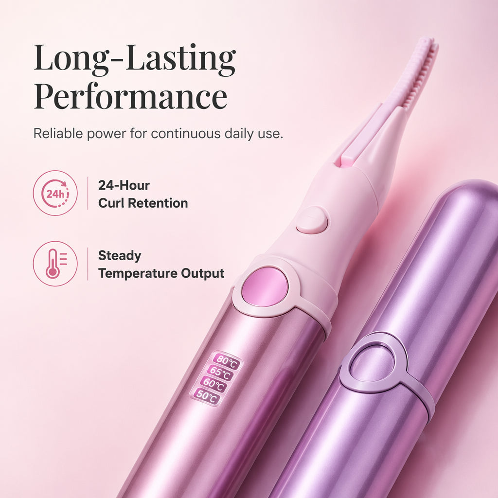 🥳 PLUS DE 50 000 EXEMPLAIRES VENDUS ! 🔥 50 % DE RÉDUCTION ! Recourbe-cils chauffant rechargeable
