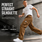 Pantalon cargo décontracté coupe ample pour homme