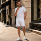 🛍️-50% – Ensemble décontracté 2 pièces pour homme – Tenue estivale décontractée, respirante et polyvalente pour le quotidien et les loisirs ☀️