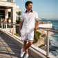 🛍️-50% – Ensemble décontracté 2 pièces pour homme – Tenue estivale décontractée, respirante et polyvalente pour le quotidien et les loisirs ☀️