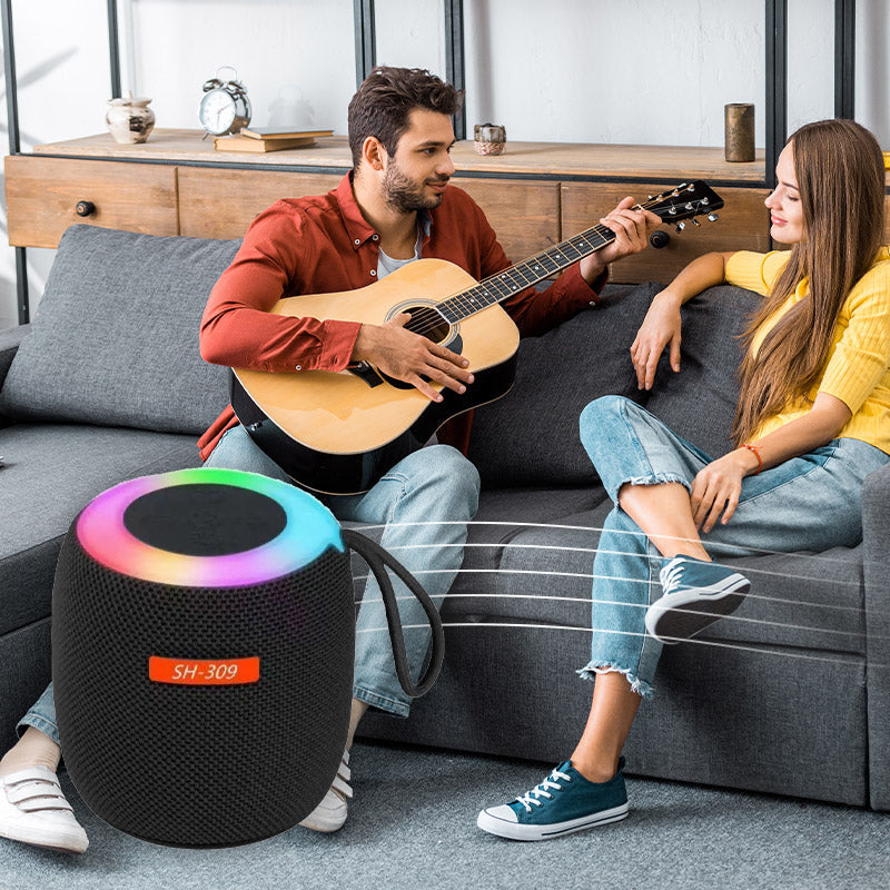 🎶🛒 -50% ! 🌊Enceinte Bluetooth Portable – Son Puissant, Compacte & Étanche – Parfaite pour l'Extérieur, les Voyages & les Fêtes.