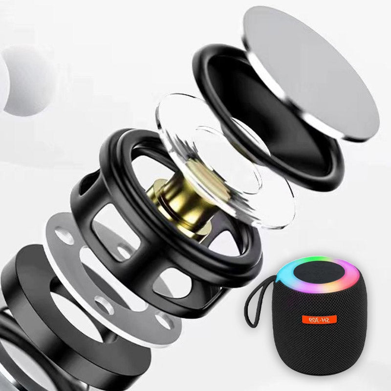 🎶🛒 -50% ! 🌊Enceinte Bluetooth Portable – Son Puissant, Compacte & Étanche – Parfaite pour l'Extérieur, les Voyages & les Fêtes.