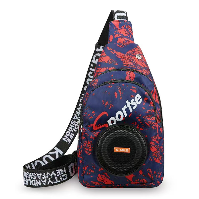 🎒 -50% ! 🔈 Sac Enceinte Bluetooth Portable avec Lumières LED – Son Haute-Fidélité & IPX6 – Autonomie 1200 mAh pour Fête en Plein Air 🎶