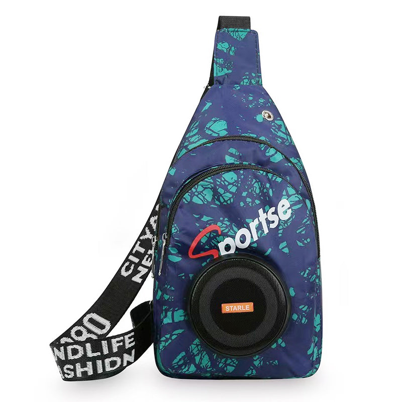 Portable Bluetooth Speaker Bag with LED Lights