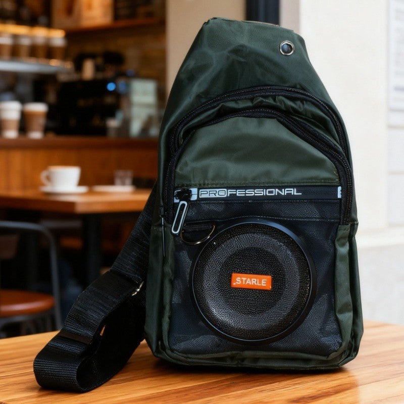 Portable Bluetooth Speaker Bag with LED Lights