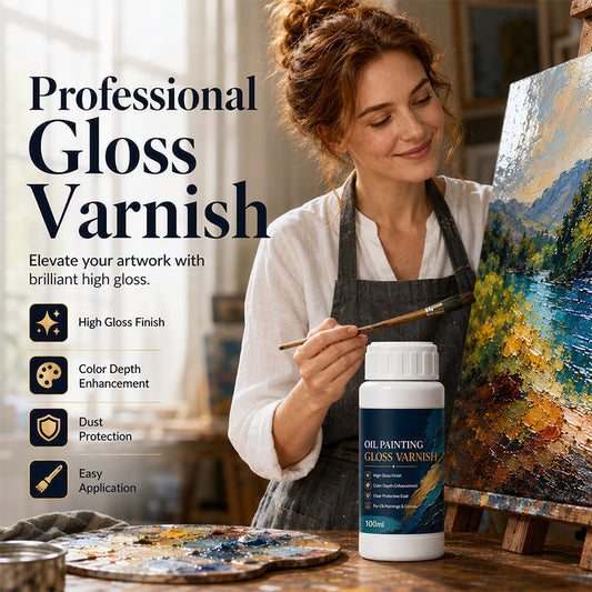 🎨🖼️ -50% ! 🛡️Vernis de Finition pour Tableau – Retouches Invisibles, Éclat Profond & Protection UV.