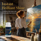 🎨🖼️ -50% ! 🛡️Vernis de Finition pour Tableau – Retouches Invisibles, Éclat Profond & Protection UV.