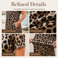 🎉Soldes 2026 — Plus de 28200 ventes !💞Robe longue femme à imprimé léopard, adaptée aux grandes tailles 🐆