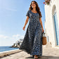 🎉Soldes 2026 — Plus de 28200 ventes !💞Robe longue femme à imprimé léopard, adaptée aux grandes tailles 🐆