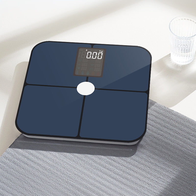 🏠 -50% ! 📊 Balance Impédancemètre Intelligente – Verre Trempé + ABS – Analyse Graisse Corporelle & Fréquence Cardiaque – Écran Couleur VA pour Suivi Santé Connecté 💪