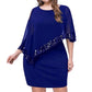 Robe à épaules dénudées à patchwork de sequins irrégulier pour femme