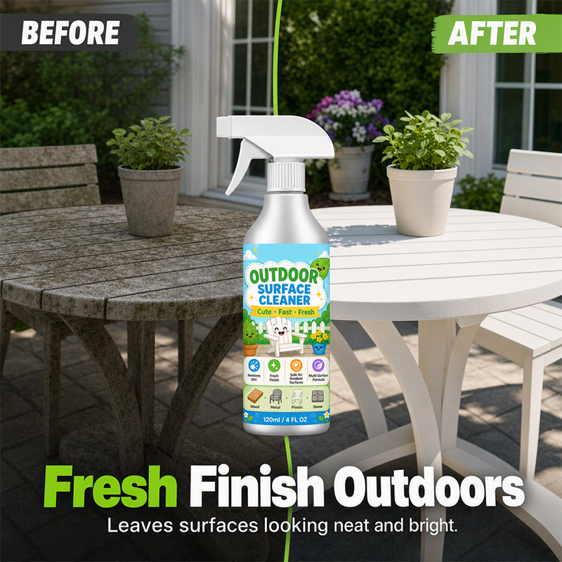 🧴🎁 2 achetés = 1 offert (-50%) ! 🌿Nettoyant Multi-Surfaces pour Terrasse  – Spray & Essuyage pour Pierre, Bois & Carrelage Extérieur.