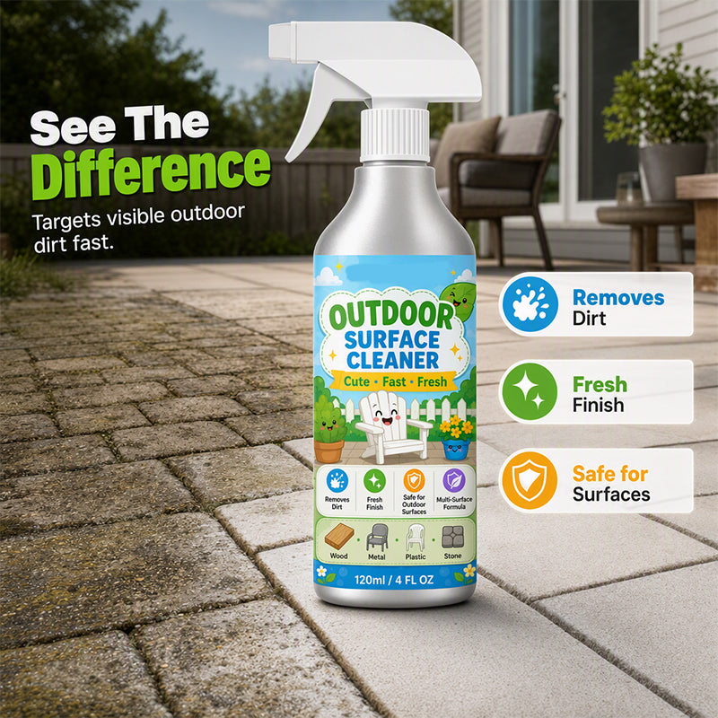 🧴🎁 2 achetés = 1 offert (-50%) ! 🌿Nettoyant Multi-Surfaces pour Terrasse  – Spray & Essuyage pour Pierre, Bois & Carrelage Extérieur.