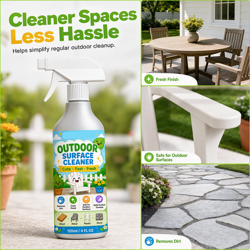 🧴🎁 2 achetés = 1 offert (-50%) ! 🌿Nettoyant Multi-Surfaces pour Terrasse  – Spray & Essuyage pour Pierre, Bois & Carrelage Extérieur.