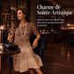 🎨✨Robe femme coupe A à imprimé abstrait – manches courtes, coupe élégante, tailles S–5XL 👗