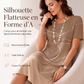 🎨✨Robe femme coupe A à imprimé abstrait – manches courtes, coupe élégante, tailles S–5XL 👗