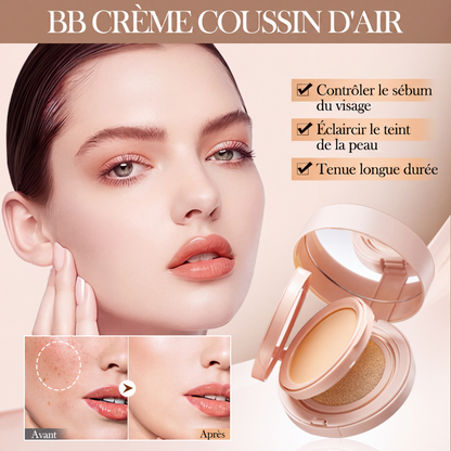 ✨Coussin fond de teint et poudre fixatrice 2 en 1 | Hydrate, couvre les taches et fixe le maquillage mat, tout le maquillage dans un seul étui