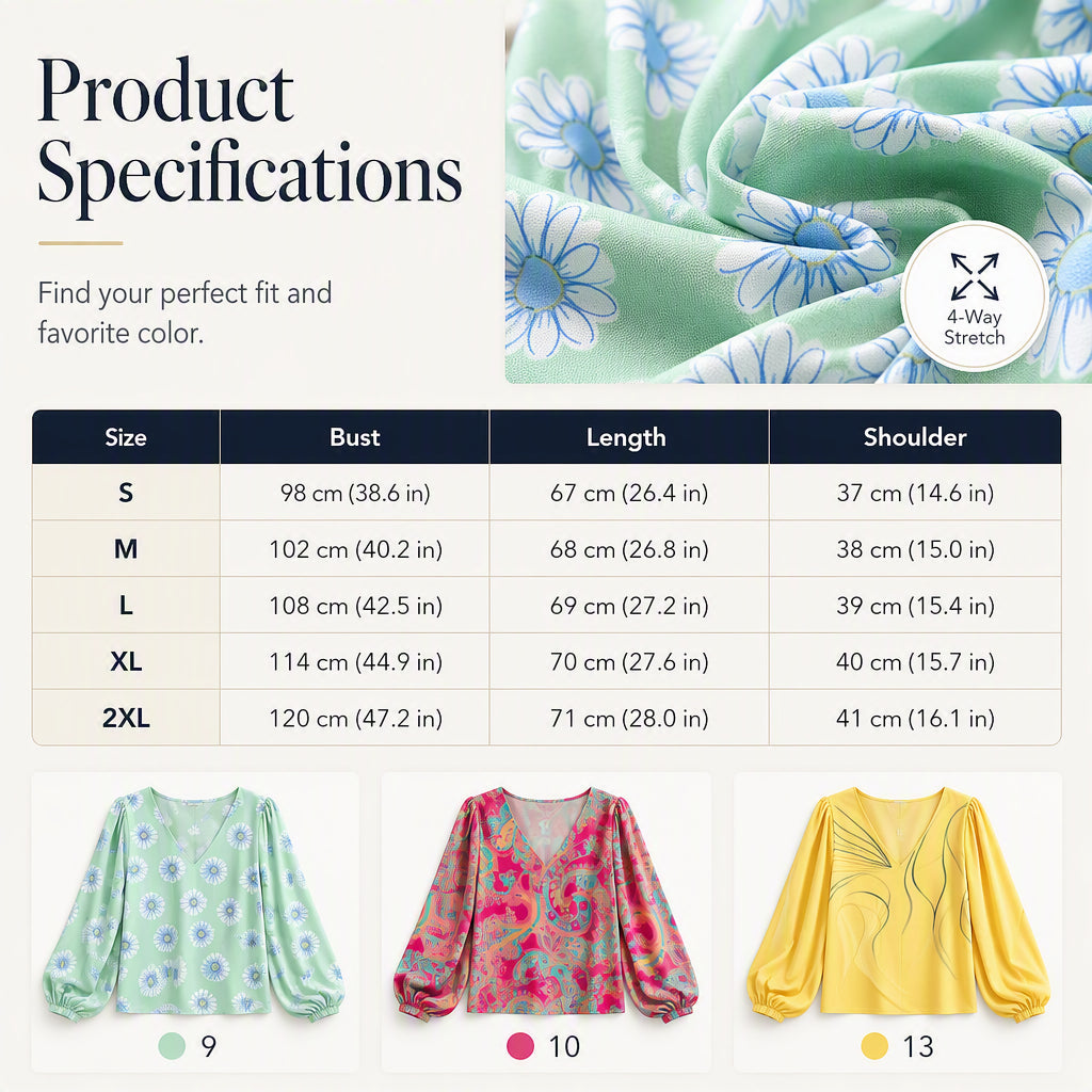📢📢50% OFF !! ⏰Haut ample imprimé décontracté pour femme