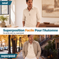👔Chemise homme à manches longues avec col boutonné – 🍂 Polyvalente et confortable, pour un look soigné et assuré ✨🏙️