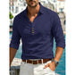 👔Chemise homme à manches longues avec col boutonné – 🍂 Polyvalente et confortable, pour un look soigné et assuré ✨🏙️
