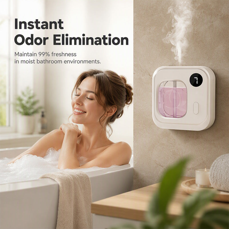 🌸-50% MAINTENANT ! Diffuseur de parfum automatique intelligent – 7 niveaux, ultra-silencieux et double fixation – pour une odeur personnalisée dans toutes les pièces 🕯️✨