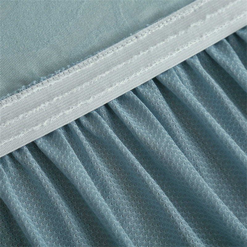 📢📢50% DE RÉDUCTION !! ⏰😌 Housse de Canapé Antidérapante à Volants – Tissu Jacquard – Bord Élastique & Couverture Totale pour Protection Quotidienne sans Glissement 🏠