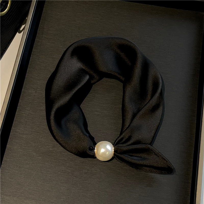 Foulard Doux à Fermoir Magnétique Perlé💟Pièces Polyvalentes du Quotidien