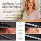 🐉 -50% ! ✨ Bracelet et Collier Tendance à Chaîne Écailles de Dragon – Alliage/Zinc + Finition Galvanisée – Set Mode Serpentin pour Look Streetwear et Soirée 💎
