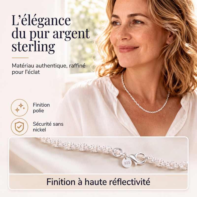 🐉 -50% ! ✨ Bracelet et Collier Tendance à Chaîne Écailles de Dragon – Alliage/Zinc + Finition Galvanisée – Set Mode Serpentin pour Look Streetwear et Soirée 💎