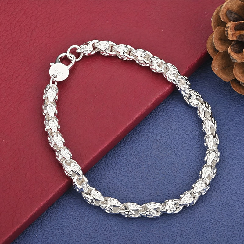 🐉 -50% ! ✨ Bracelet et Collier Tendance à Chaîne Écailles de Dragon – Alliage/Zinc + Finition Galvanisée – Set Mode Serpentin pour Look Streetwear et Soirée 💎
