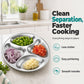 🔥VENTE CHAUDE ‑50 % ! 🍳🧅 Déjà utilisé par plus de 20 000 cuisiniers amateurs — 4 compartiments pour l’ail, le gingembre, les épices et bien plus.