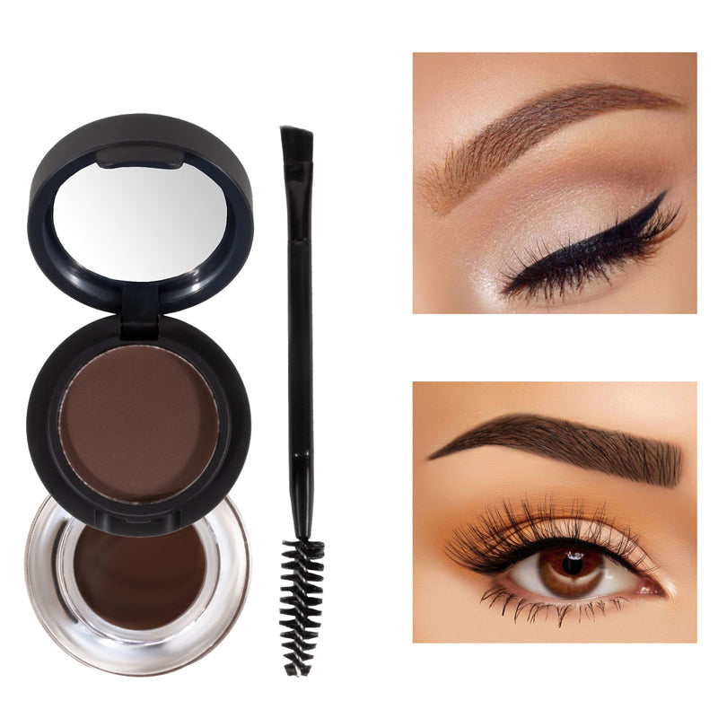 💄 -50% ! ✨ Poudre & Crème Sourcils 2-en-1 Haute Pigmentation – 3 g + 1,5 g – Tenue 24h Anti-Bavure & Effet Brume 3D pour Sourcils Professionnels à Domicile 🏠