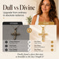 ✝️ Achetez 1, obtenez 1 gratuit! ✨ Collier croix scintillant – Design torsadé élégant, finition brillante & polyvalent – Parfait au quotidien comme pour les occasions spéciales 💎