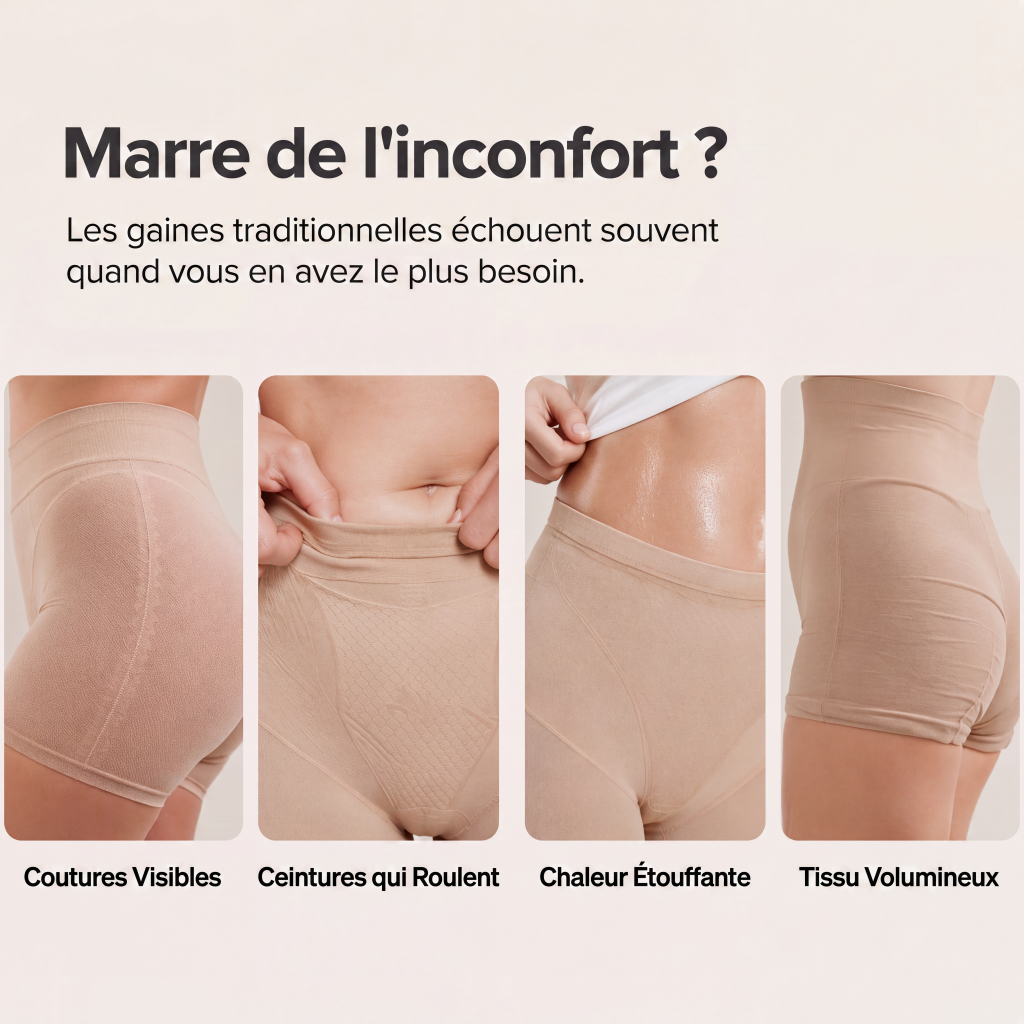 🌸-50% MAINTENANT !🌸Culottes femmes sans couture taille haute gainantes