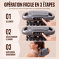 ✨‑50 %✨💆‍♀️🔥Pistolet de massage fascial avec plusieurs têtes pour massage des tissus profonds