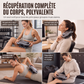 ✨‑50 %✨💆‍♀️🔥Pistolet de massage fascial avec plusieurs têtes pour massage des tissus profonds