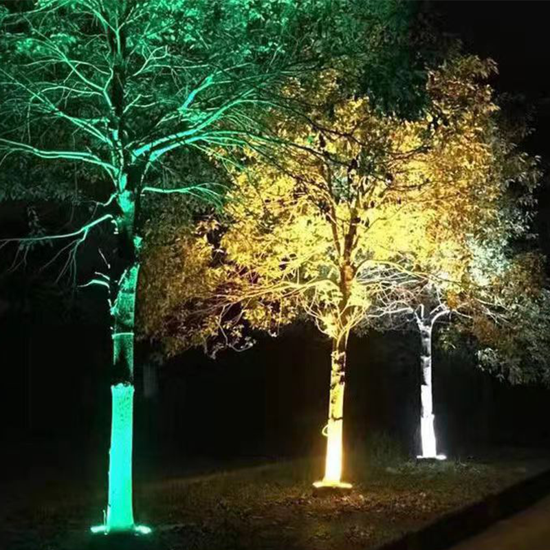 🌳 50% DE RÉDUCTION! 💡 Éclairage annulaire pour arbres – Spots étanches, lumière chaleureuse & design discret – Transforme votre jardin en allée féerique la nuit ✨
