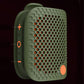 🎵 -50% ! 🔊 Enceinte Bluetooth Portable – ABS – TWS Stéréo – IPX5 – Son Haute Fidélité – 73×48×33 mm – Vert Foncé/Noir – Autonomie Prolongée 🏕️
